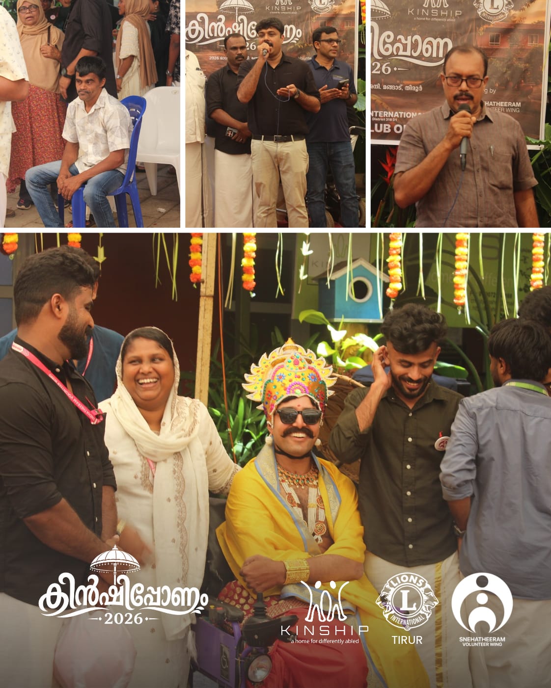 Speeches and celebrations during the Kinship Onam programme